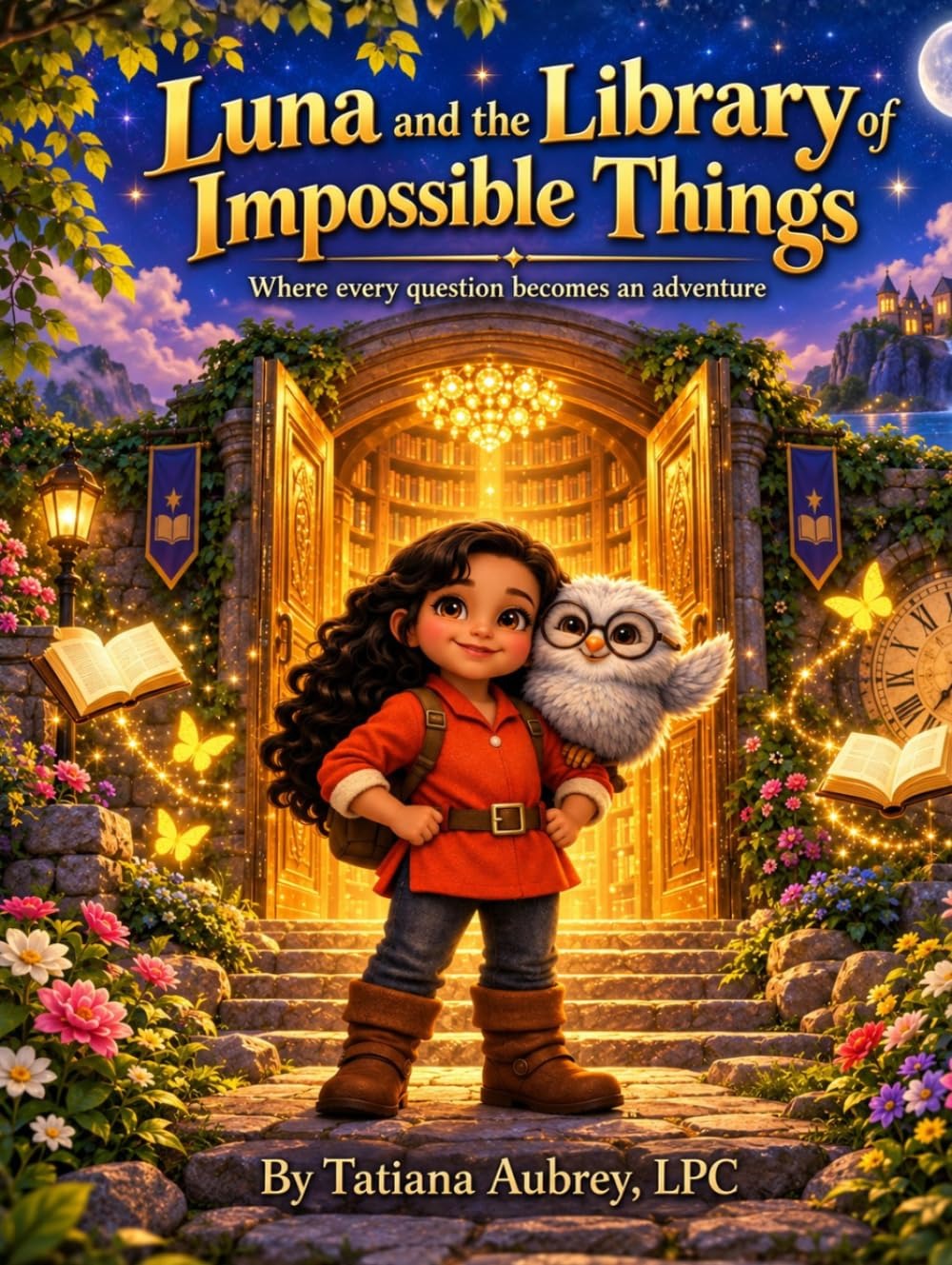 Luna and the Library of Impossible Things front cover